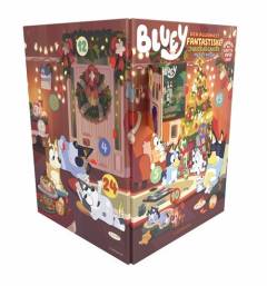 Bluey - den allermest fantastiske julekalender med 24 bøger