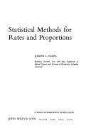 Statistical methods for rates and proportions
