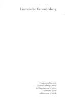 Literarische Kanonbildung