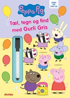 Tæl, tegn og find med Gurli Gris