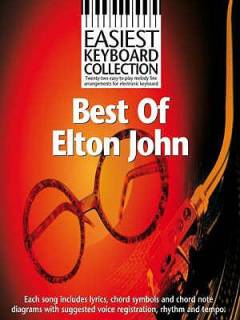 Best of Elton John : twenty-two easy-to-play melody line arrangements for electronic keyboard