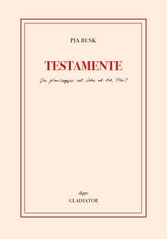 Testamente : digte