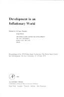 Development in an inflationary world : proceedings of the 1979 Pinhas Sapir Conference, the Pinhas Sapir Center for Development, Tel Aviv University, 17-19 June 1979
