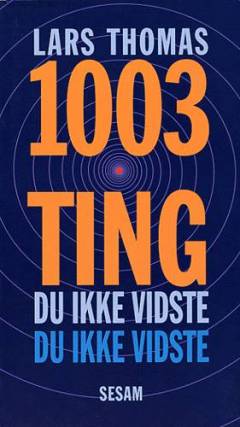 1003 ting du ikke vidste du ikke vidste
