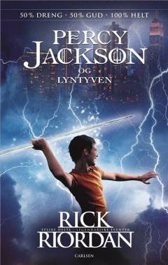 Forside til bogen Percy Jackson og lyntyven