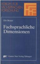 Fachsprachliche Dimensionen