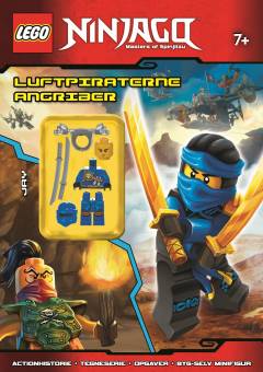 LEGO Ninjago, masters of spinjitzu - luftpiraterne angriber : actionhistorie, tegneserie, opgaver, byg-selv minifigur