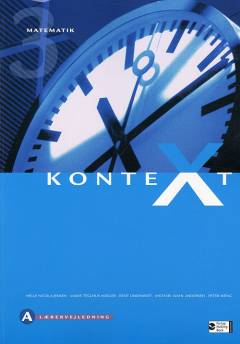 KonteXt 3 - matematik. Lærervejledning A