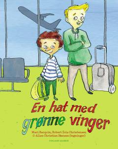 En hat med grønne vinger