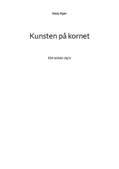 Kunsten på kornet : ekfrastiske digte