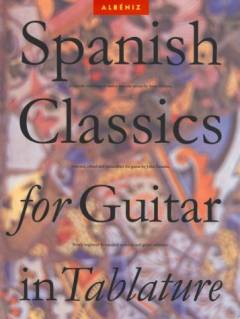 Spanish classics for guitar in tablature