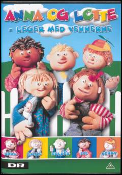 Anna og Lotte - leger med vennerne