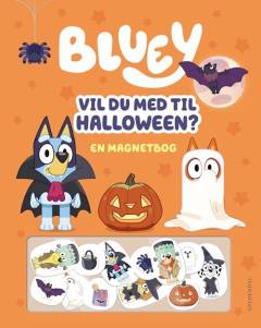 Bluey - vil du med til halloween? : en magnetbog