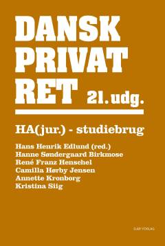 Dansk privatret : HA (jur.) - studiebrug