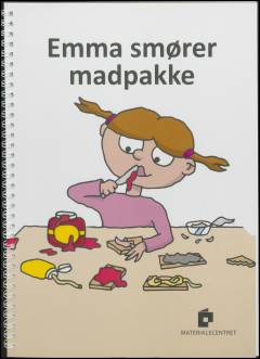 Emma smører madpakke