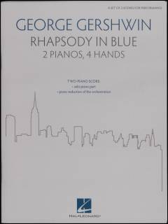 Rhapsody in blue : 2 pianos, 4 hands