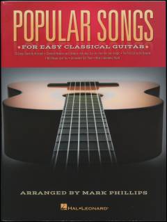 Popular songs : for \easy classical guitar\
