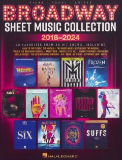 Broadway sheet music collection 2018-2024 : piano, vocal, guitar