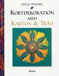 Kortdekoration med karton og tråd