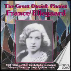 The great Danish pianist France Ellegaard