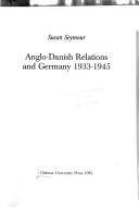 Anglo-Danish relations and Germany 1933-1945