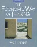 The economic way of thinking