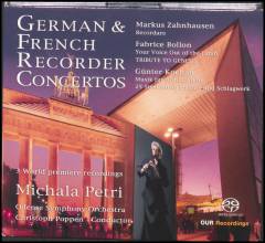 German & French recorder concertos