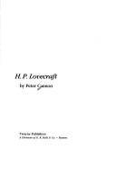 H.P. Lovecraft