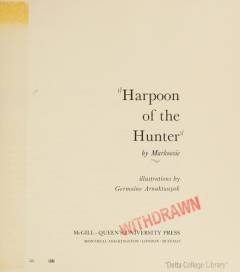 Harpoon of the hunter