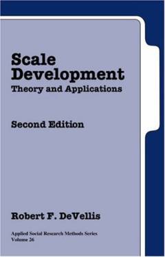 Scale development : theory and applications