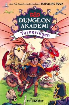 Forside til bogen Dungeon Akademi - turneringen
