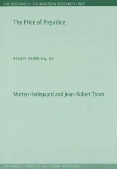 The price of prejudice