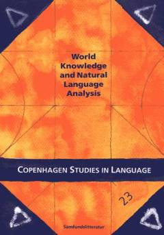 World knowledge and natural language analysis
