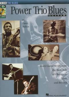 Power trio blues guitar