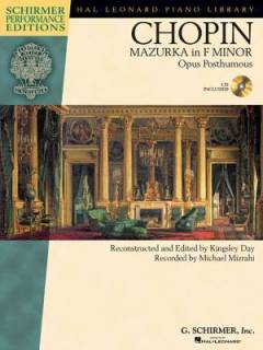 Mazurka in F minor opus posthumous