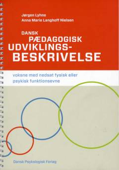 Dansk pædagogisk udviklingsbeskrivelse - voksne med nedsat fysisk eller psykisk funktionsevne