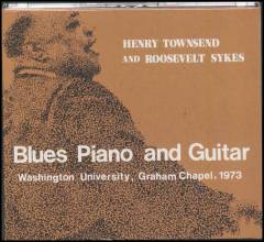 Blues piano and guitar