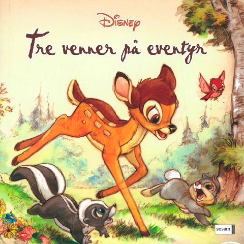 Tre venner på eventyr