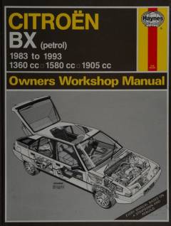 Citroën BX : service and repair manual