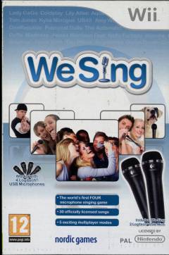 We sing