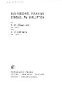 Sub-regional planning studies : an evaluation