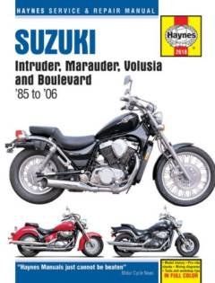 Suzuki Intruder, Marauder, Volusia, C50, M50 & S50