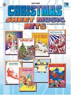 Christmas sheet music hits : \easy piano\