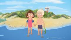 Lotte & Totte, sæson 1 : Lotte & Totte på stranden