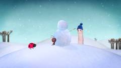 Lillefinger - hvid, kold vinter