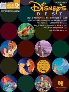 Disney's best for male singers : sing 8 of your favorites with sound-alike cd tracks