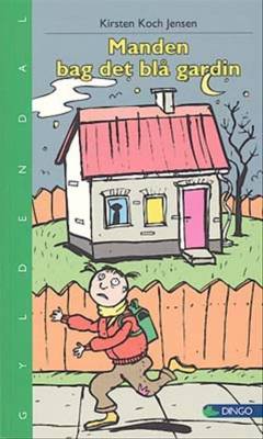 Manden bag det blå gardin