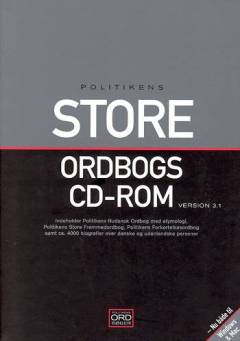Politikens store ordbogs cd-rom