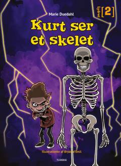 Kurt ser et skelet