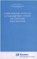 Verb phrase syntax : a parametric study of English and Spanish